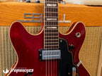 Guild Starfire V in Cherry Red with Rare Mahogany Body - 1965