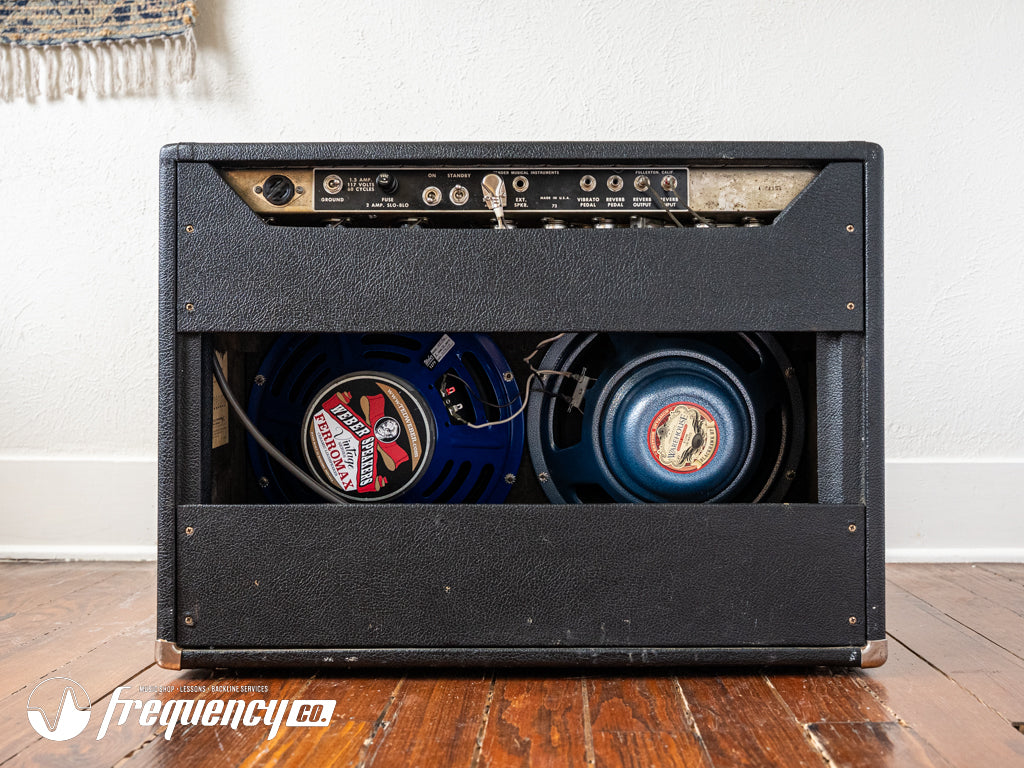 Fender Pro Reverb Blackface Combo Amplifier - 1966