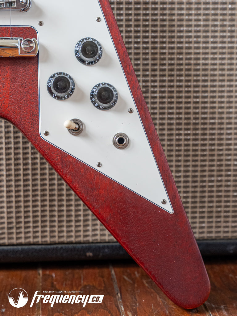 Gibson Flying V in Worn Cherry - 2001