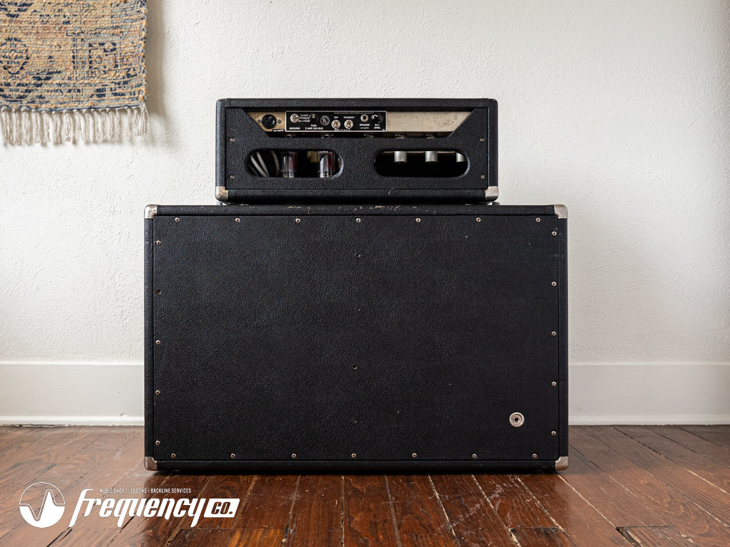Fender Bassman AA864 Head and Matching 2x12 Cabinet - 1965