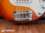 Ernie Ball Music Man Stingray 5 Bass with a Birdseye Maple Neck in Sunburst - 1991