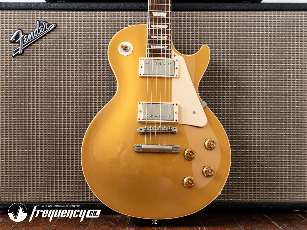 Gibson Les Paul Custom Shop R7 Gold Top Custom Order with a Red Back - 2011