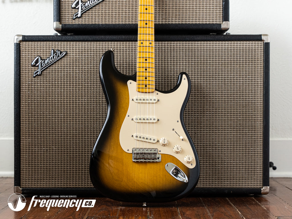 Fender Eric Johnson Stratocaster in 2 Color Sunburst with a Maple Fingerboard - 2006