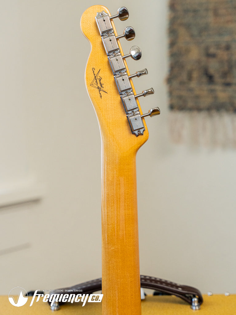 Fender Custom Shop TV Jones Telecaster with Bigsby Tremolo in Blue Sparkle NOS - 2019