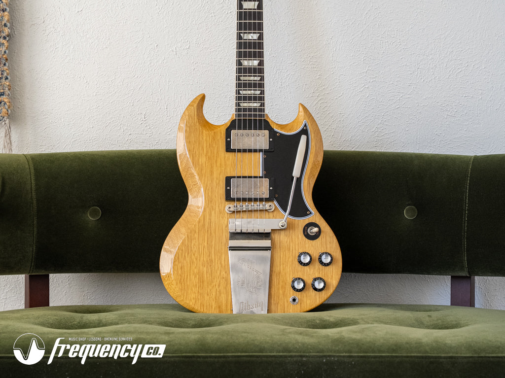 Gibson Custom LE 1964 SG Standard Reissue Korina, VOS, Antique Natural - 2026