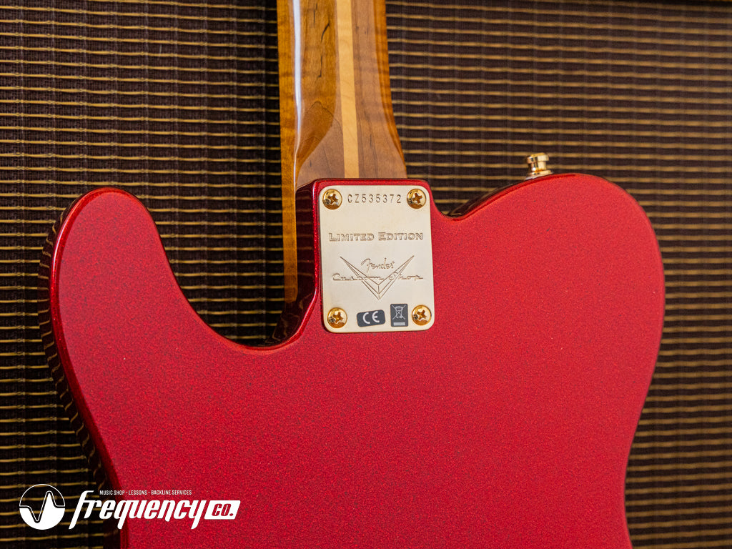 Fender Custom Shop Limited Edition Super Custom Deluxe Telecaster in Red sparkle - 2018