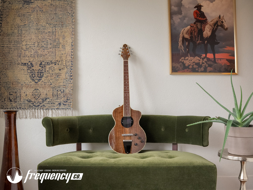 Turner Guitars Model 1 C Deluxe in a Natural Walnut Finish - 2022