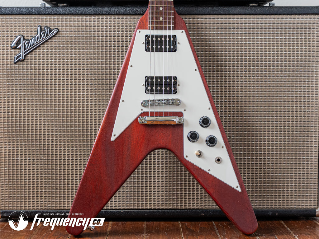 Gibson Flying V in Worn Cherry - 2001