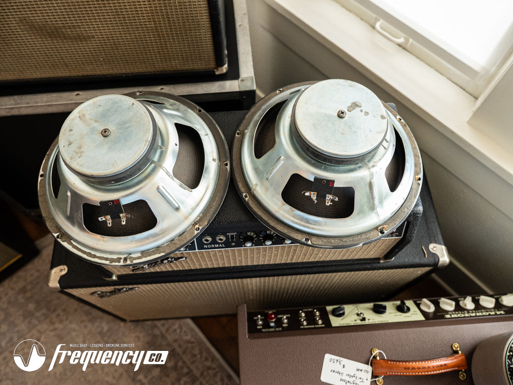 Fender Bassman AA864 Head and Matching 2x12 Cabinet - 1965