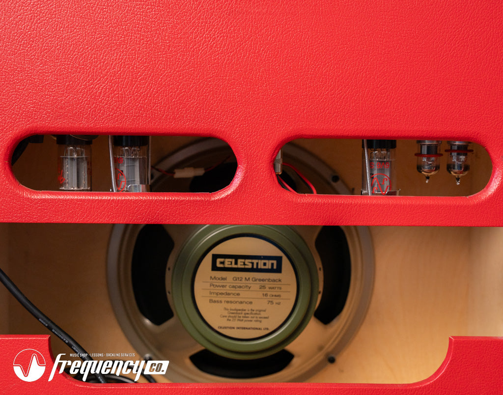 Divided By 13 CJ11 Combo Amplifier in Custom Red and Black Finish - 2012