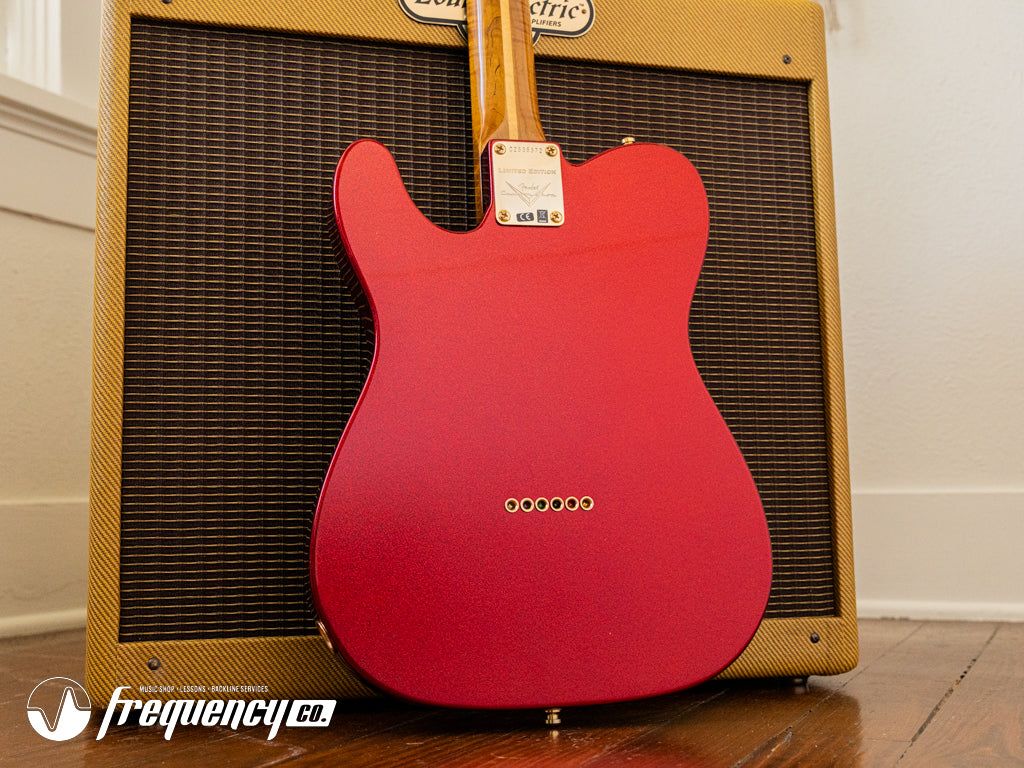 Fender Custom Shop Limited Edition Super Custom Deluxe Telecaster in Red sparkle - 2018