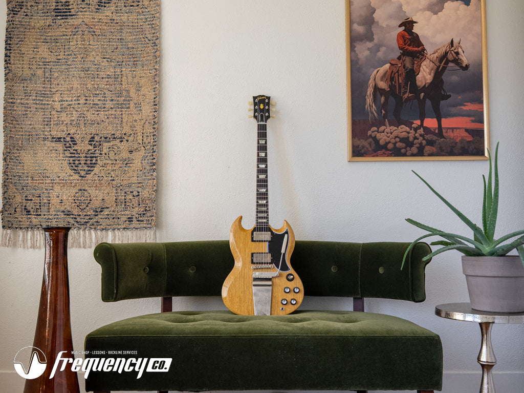 Gibson Custom LE 1964 SG Standard Reissue Korina, VOS, Antique Natural - 2026