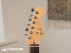 Fender American Deluxe Ash Stratocaster with a Premium Ash Body Finished in a Tabacco Sunburst