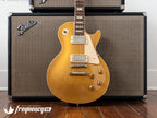 Gibson Les Paul Custom Shop R7 Gold Top Custom Order with a Red Back - 2011