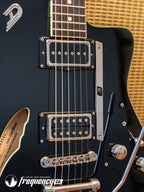Duesenberg Caribou in Black with Indian Rosewood Fretboard - 2018