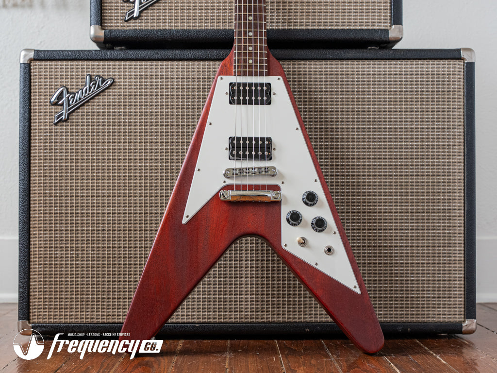 Gibson Flying V in Worn Cherry - 2001