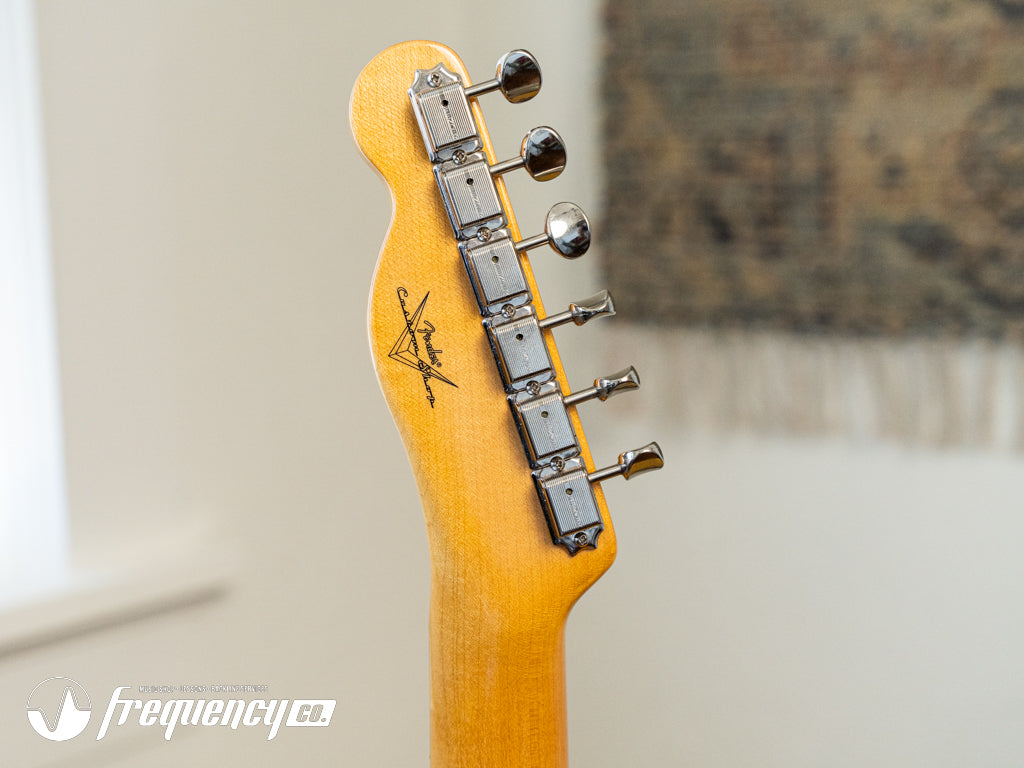 Fender Custom Shop TV Jones Telecaster with Bigsby Tremolo in Blue Sparkle NOS - 2019