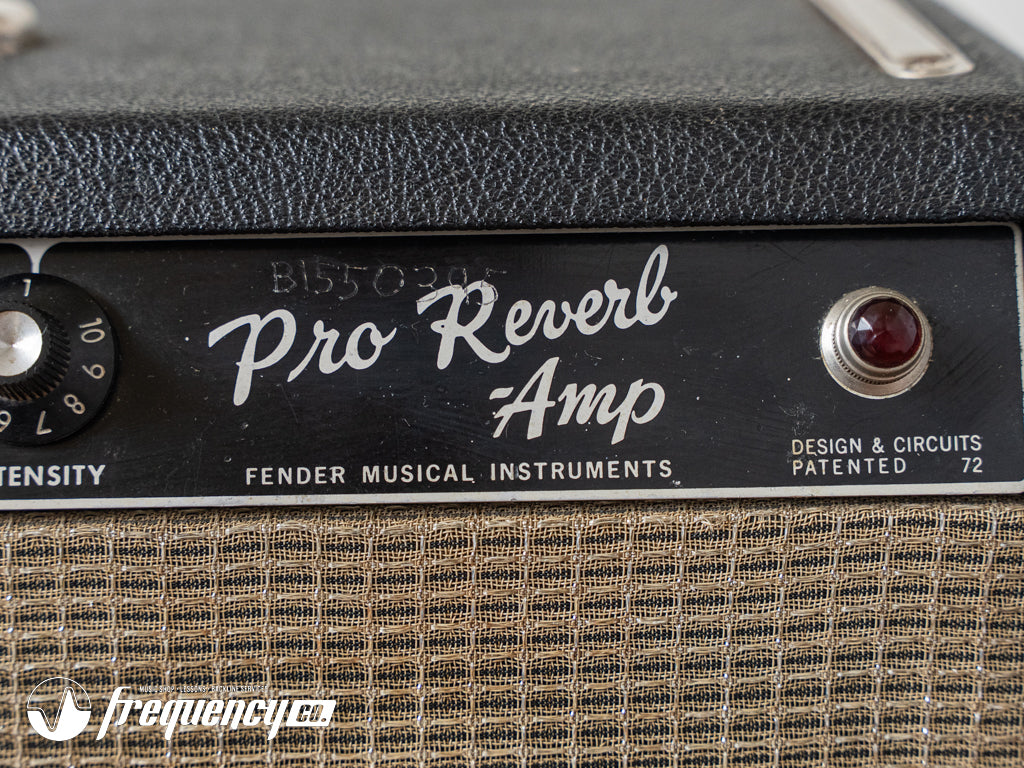 Fender Pro Reverb Blackface Combo Amplifier - 1966