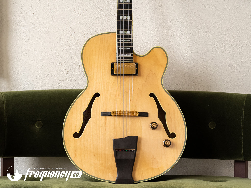 Ibanez PM-200 Pat Metheny Signature Hollow-Body in a Natural Finish - 2015