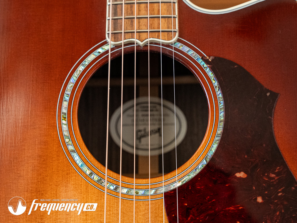 Gibson Songwriter Standard EC in Rosewood Burst Equipped with Fishman Prefix Plus-T Electronics - 2020