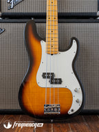 Fender Select Precision Bass in a Two Tone Sunburst wit a Flamed Maple Top and Fretboard - 2012