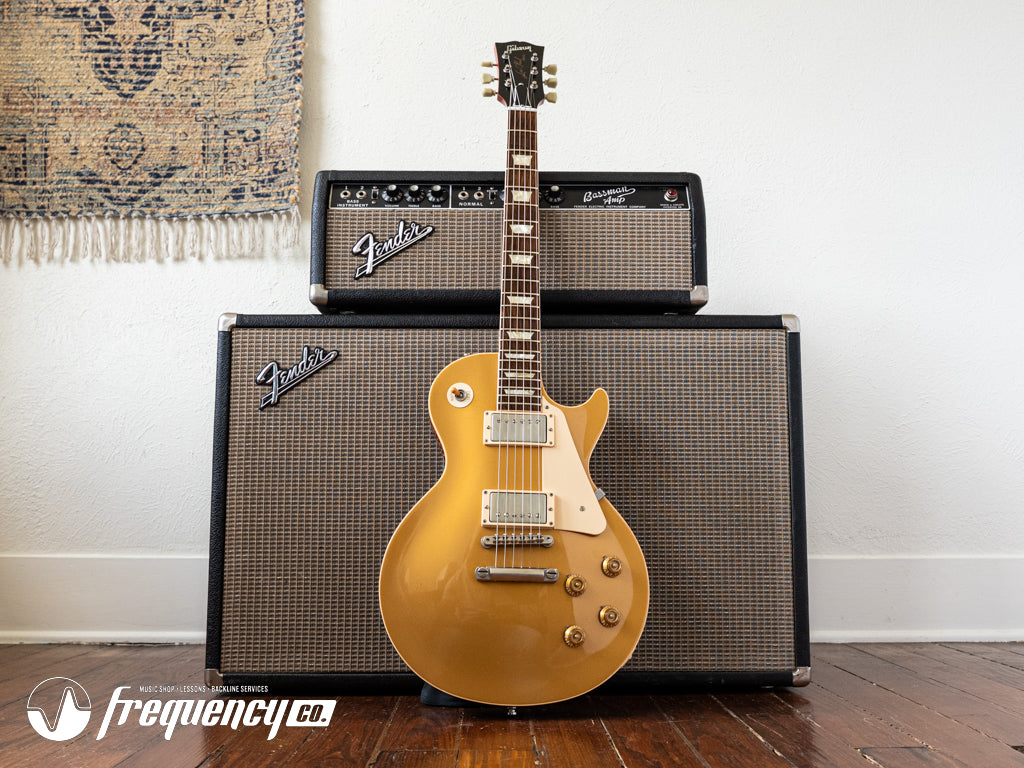 Gibson Les Paul Custom Shop R7 Gold Top Custom Order with a Red Back - 2011