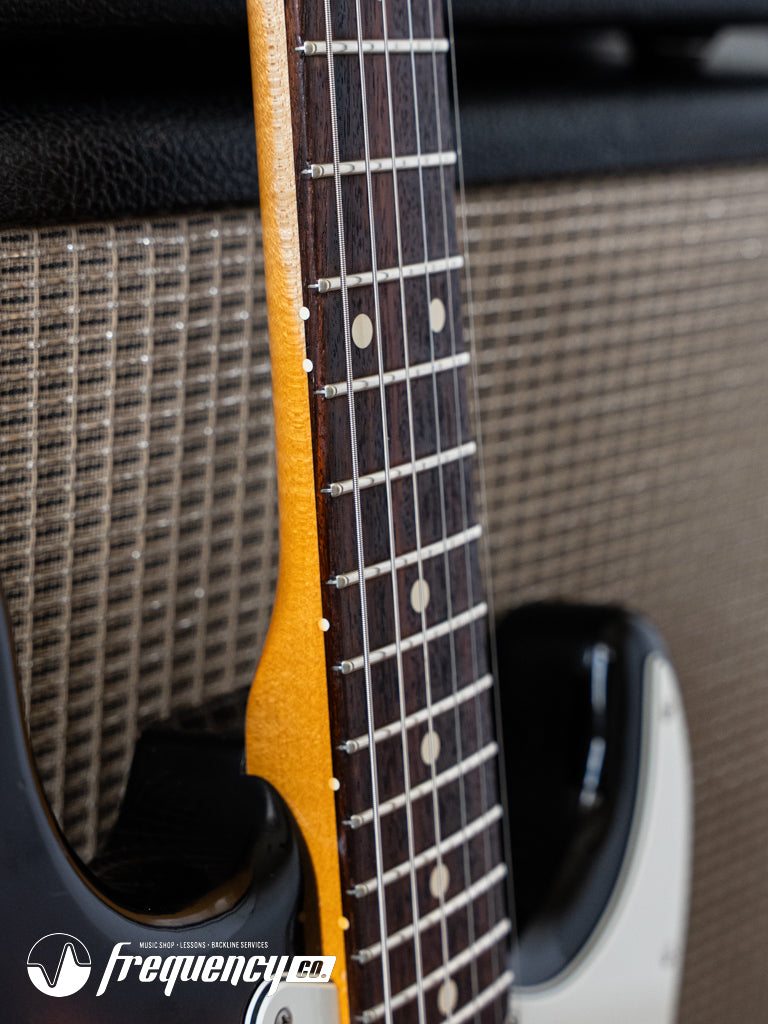 Fender Custom Shop 1960 Reissue Stratocaster Relic in 2 Tone Sunburst with a Rosewood Fingerboard - 2011