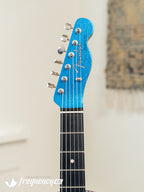Fender Custom Shop TV Jones Telecaster with Bigsby Tremolo in Blue Sparkle NOS - 2019