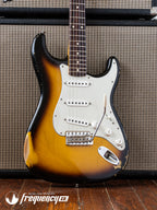 Fender Custom Shop 1960 Reissue Stratocaster Relic in 2 Tone Sunburst with a Rosewood Fingerboard - 2011