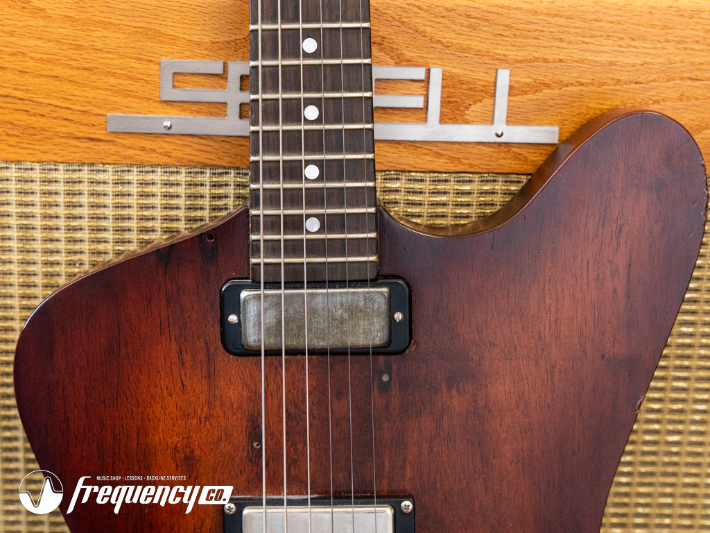 Echopark Ghetto Bird Custom Chambered Mahogany Body with a Brazilian Rosewood Fretboard and Rosewood Top - 2013