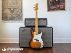 Fender Select Precision Bass in a Two Tone Sunburst wit a Flamed Maple Top and Fretboard - 2012