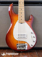 Ernie Ball Music Man Stingray 5 Bass with a Birdseye Maple Neck in Sunburst - 1991