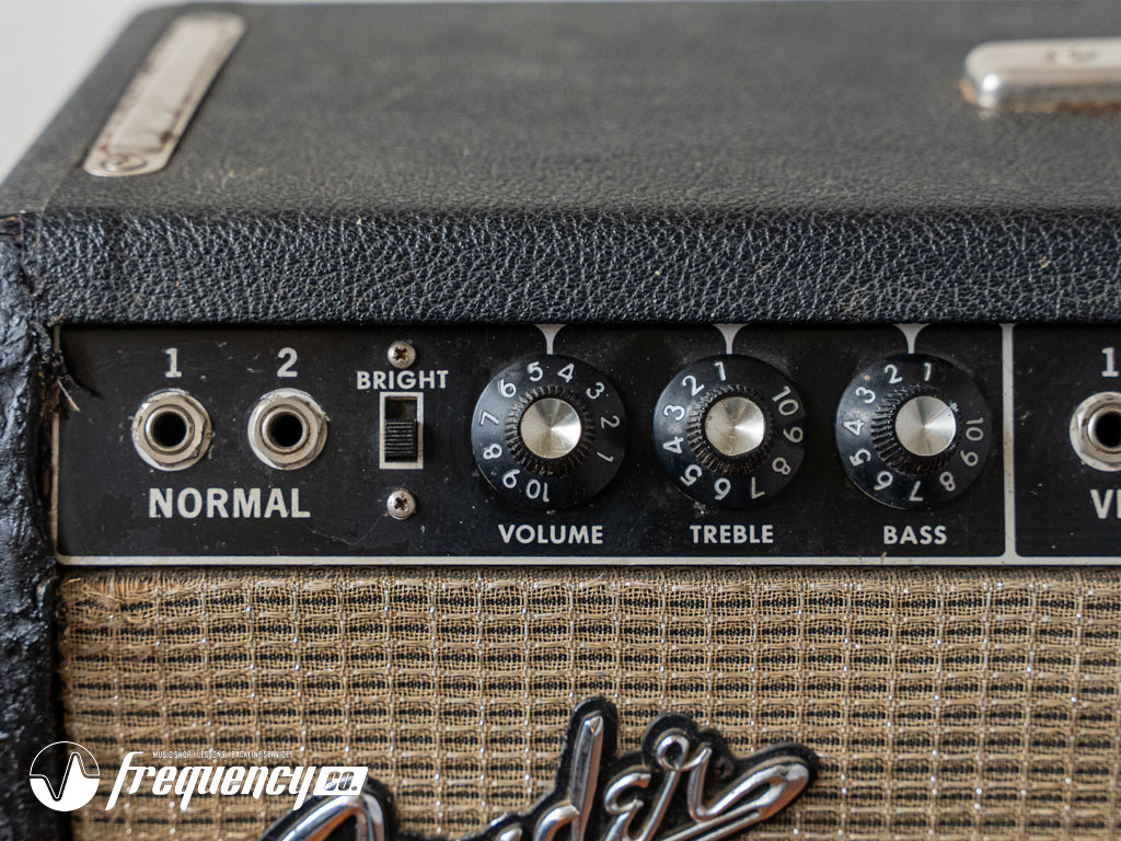 Fender Pro Reverb Blackface Combo Amplifier - 1966