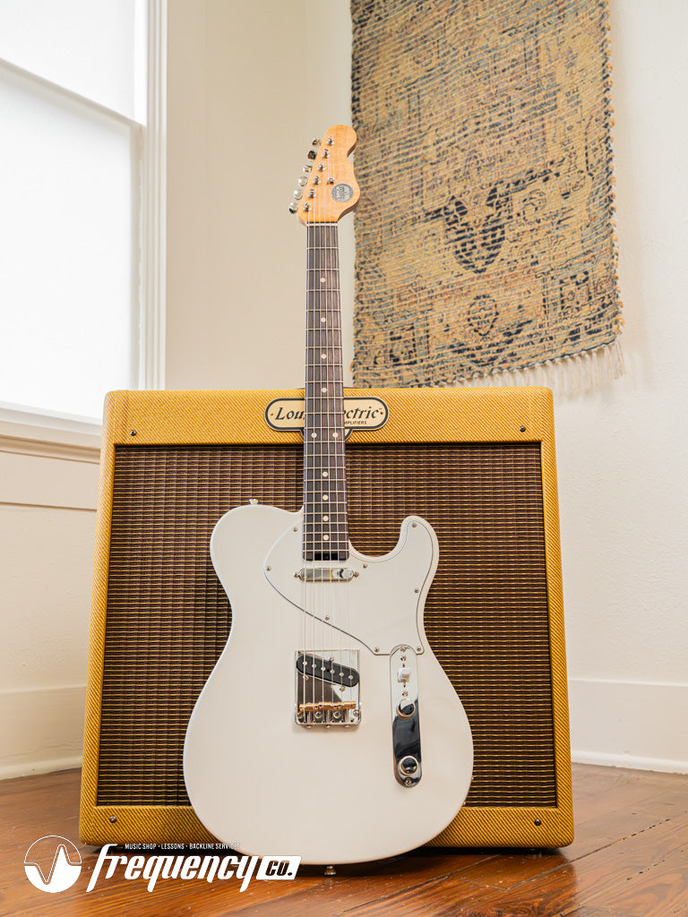 Veritas Custom Guitars Texas Miracle Custom in Olympic White - 2025