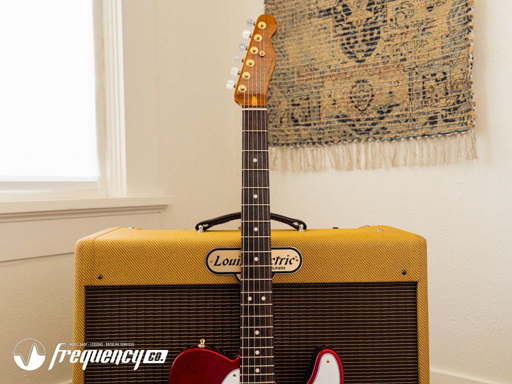 Fender Custom Shop Limited Edition Super Custom Deluxe Telecaster in Red sparkle - 2018