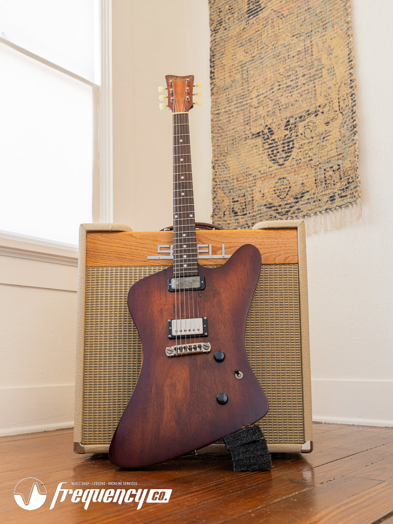 Echopark Ghetto Bird Custom Chambered Mahogany Body with a Brazilian Rosewood Fretboard and Rosewood Top - 2013