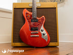 Novo Serus P2 in Candy Apple Red with a East Indian Rosewood Fret Board - 2025