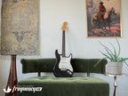 Puleo Guitars S Style Guitar with Rosewood Fingerboard in Black - 2025