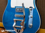 Fender Custom Shop TV Jones Telecaster with Bigsby Tremolo in Blue Sparkle NOS - 2019