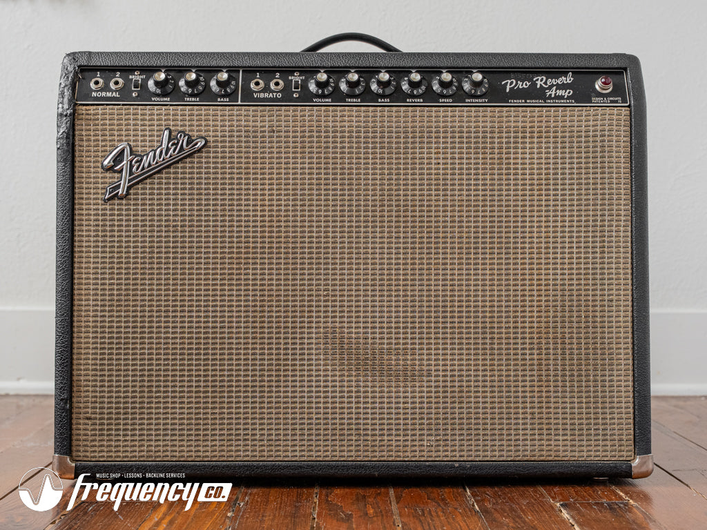Fender Pro Reverb Blackface Combo Amplifier - 1966