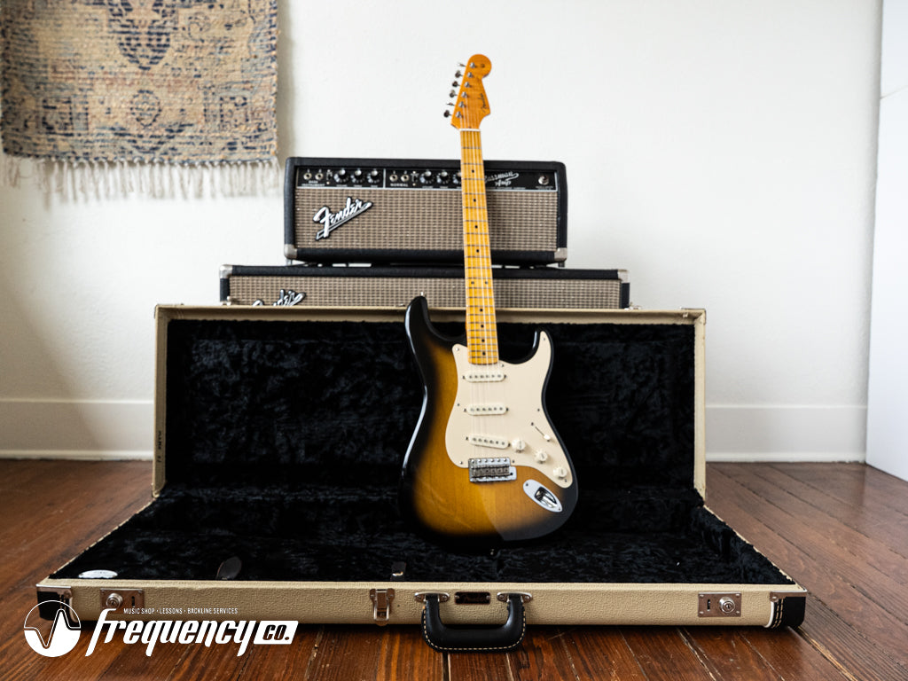 Fender Eric Johnson Stratocaster in 2 Color Sunburst with a Maple Fingerboard - 2006