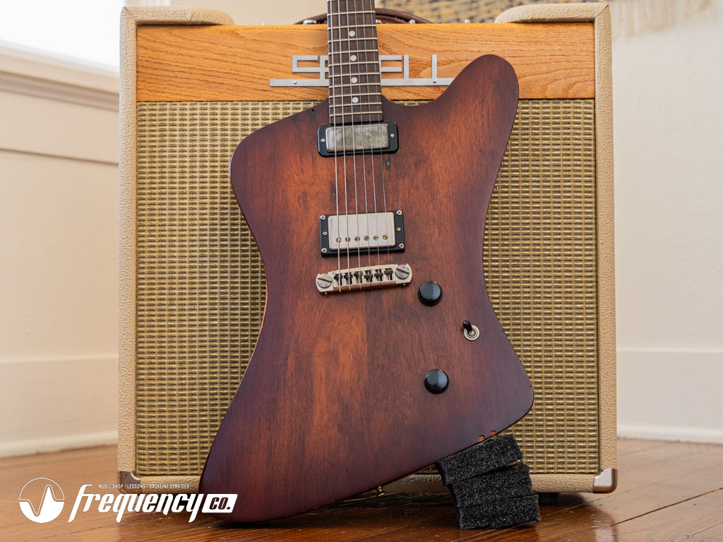 Echopark Ghetto Bird Custom Chambered Mahogany Body with a Brazilian Rosewood Fretboard and Rosewood Top - 2013