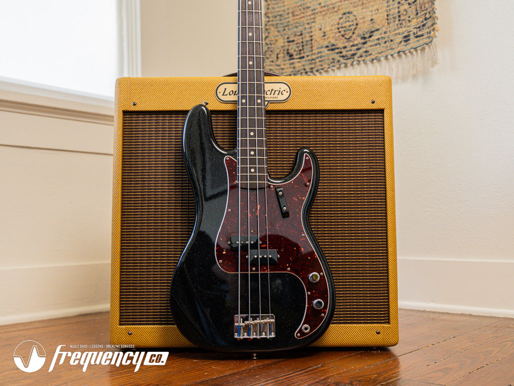 Fender Custom Shop 1970 Precision Bass NOS in Black Sparkle - 2021