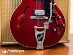 Guild Starfire V in Cherry Red with Rare Mahogany Body - 1965