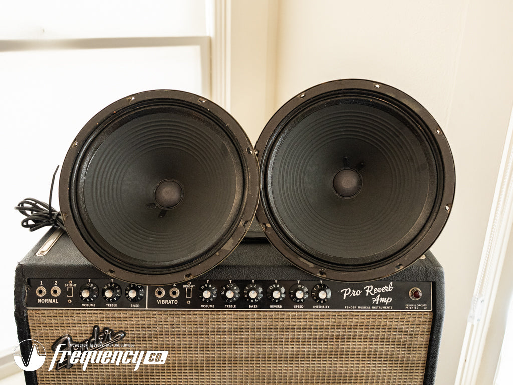 Fender Pro Reverb Blackface Combo Amplifier - 1966