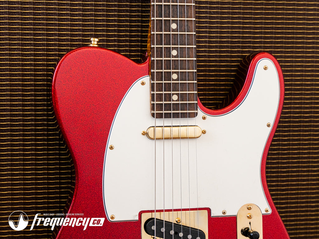 Fender Custom Shop NAMM Limited Edition Super Custom Deluxe Telecaster in Red Sparkle - 2018
