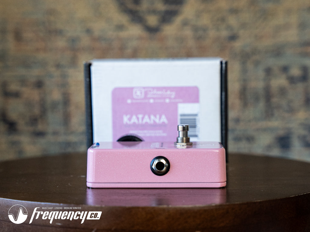 Keeley Katana Clean Boost Limited Edition Pink Sparkle