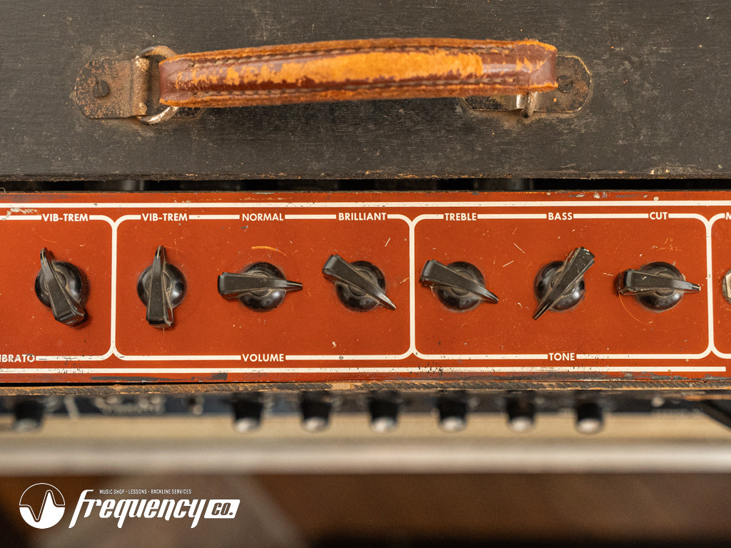 Vox JMI AC30 Super Twin Top Boost Copper Plate Amplifier Head - 1964