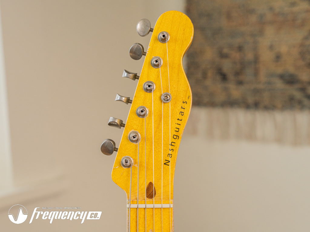 Nashguitars T52 with Bigsby Tremolo in Butterscotch Blonde - 2019