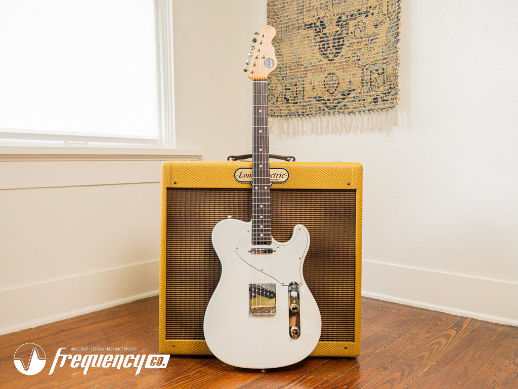 Veritas Custom Guitars Texas Miracle Custom in Olympic White - 2025